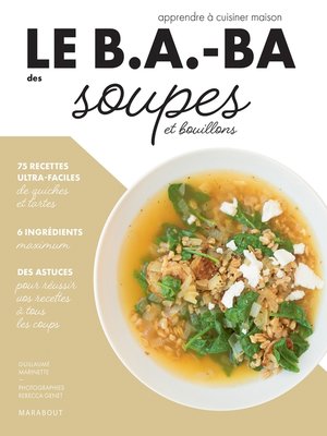 cover image of Le B.A.-BA de la cuisine--Soupes